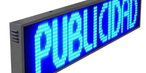 publicidad led