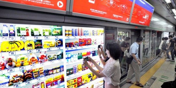 supermercado virtual metro publicidad punto de venta