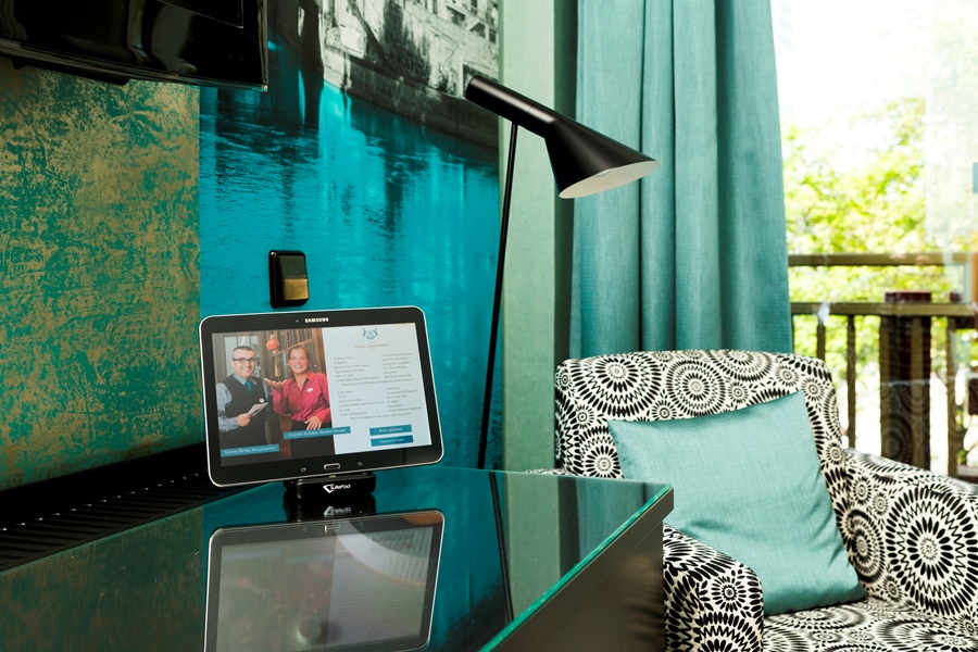 ¿Cuál es el mejor lugar para poner tablets en un hotel? Promotienda