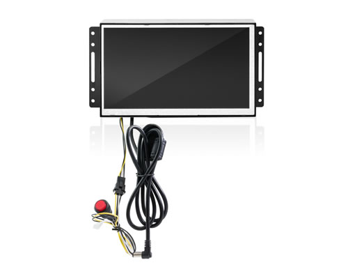 7 inches open frame LCD display with battery and button